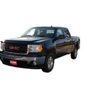 Auto Ventshade [AVS] Bugflector II / Hood Shield | High Profile, Dark Smoke | 25159 | 2007-2013 GMC Sierra 1500, 2007-2010 Sierra 2500HD & 3500HD