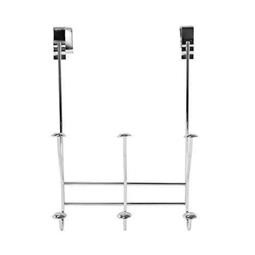 Spectrum Diversified Windsor Over The Door 3-Hook Rack, Chrome