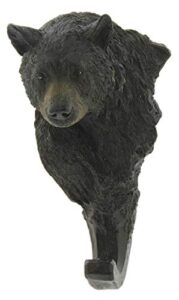 black bear coat hook, 6″, (wall mounted)