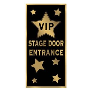 vip stage door entrance door cover party accessory (1 count) (1/pkg)