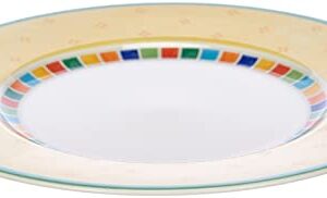 Villeroy & Boch Twist Alea Limone Salad Plate, 8.25 in, White/Yellow