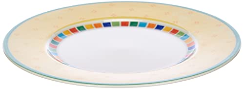 Villeroy & Boch Twist Alea Limone Salad Plate, 8.25 in, White/Yellow