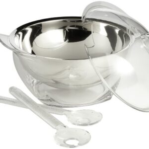 Prodyne IC-30 ICED Salad Bowl, 4 Qt, Off-white