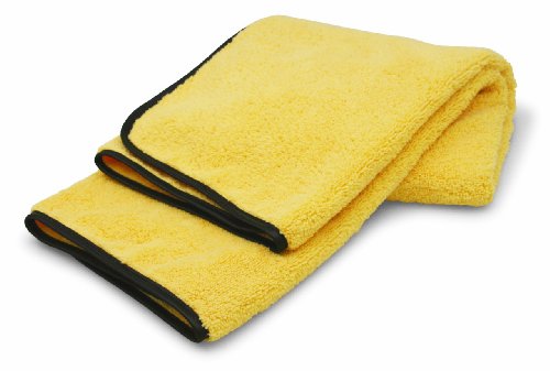 Carrand 40059AS Microfiber MAX Supreme Deep Pile Fiber Drying Towel - 5.5 square ft.