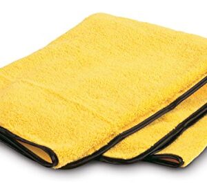 Carrand 40059AS Microfiber MAX Supreme Deep Pile Fiber Drying Towel - 5.5 square ft.