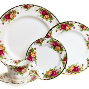 Royal Albert Old Country Roses 5-Piece Place Setting, Multi