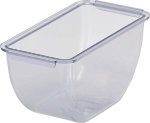 san jamar bd101 1pt dome and mini dome standard chillable tray (pack of 12)