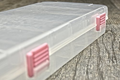 SE 28-in-1 Round Containers Inside a Plastic Storage Box with Stackable Screw-On Lids - 87138DB