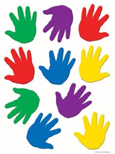 teacher created resources handprints accents packs (4006),multi color