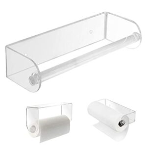 acrylichomedesign wall mount acrylic paper towel holder,clear