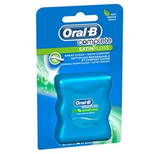 Oral-B 060552 Mint-Flavored Satin Dental Floss 12 pk