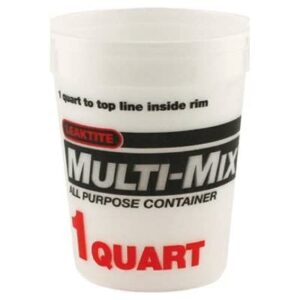 leaktite 2m3-50 quart mixing container
