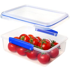 Sistema 1700 Klip It Collection Rectangle Food Storage Container, 2 Liter/67.6 Ounce