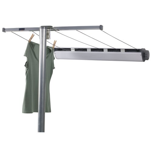 Household Essentials 3-Piece Clothesline Post Designed for the Household Essential 15 by 7-Inch Retractable Dryer