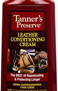 Tanner's Preserve Leather Conditioning Cream - 7.5 Fl Oz - Easy-to-Use Formula Safely Cleans Leather and Restores Supple and Rich Luster - Made Without Harsh Chemicals or Ingredients