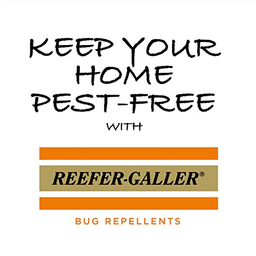 Reefer-Galler NO Moth Closet Hanger Refills - Kills Clothes Moths, Carpet Beetles, Eggs & Larvae (2 Moth Cakes, Pack of 6)