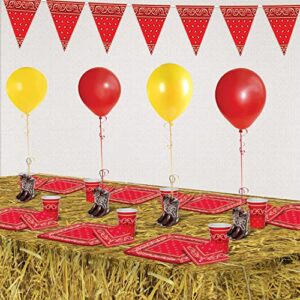 Cowboy Boots Photo/Balloon Holder Party Accessory (1 count)