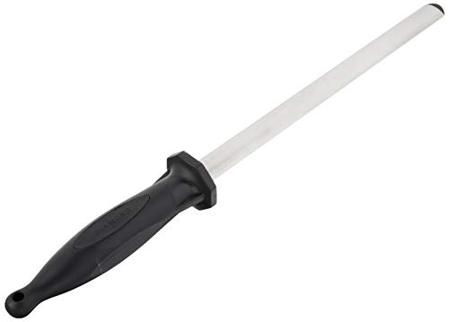 Mercer Culinary-M15910 Diamond Honing Steel, 10 Inch,Black