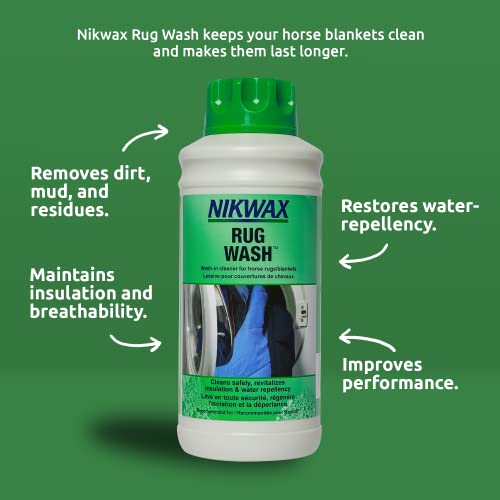 Nikwax Rug Wash, 33.8 fl. Oz.