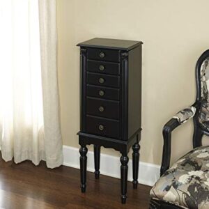 Powell Ebony Jewelry Armoire