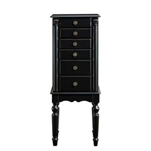 Powell Ebony Jewelry Armoire