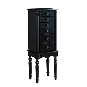 Powell Ebony Jewelry Armoire