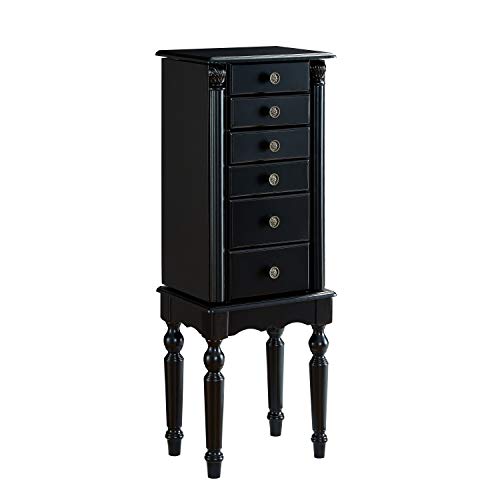 Powell Ebony Jewelry Armoire