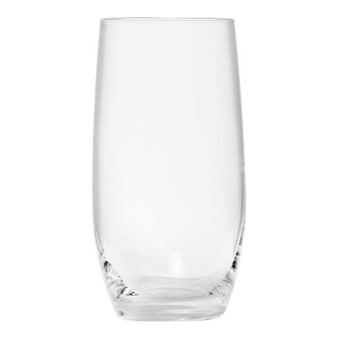 Schott Zwiesel Tritan Crystal Glass Banquet Barware Collection Beer Tumbler/Long Drink Cocktail Glass, 14.5-Ounce, Set of 6