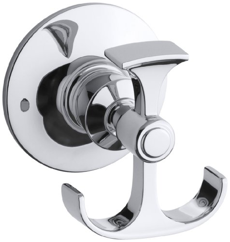 Kohler K-11055-CP Archer Robe Hook, Polished Chrome