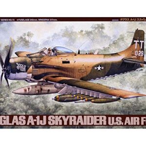 Tamiya 61073 1/48 Douglas A-1J Skyraider USAF Plastic Model Airplane Kit