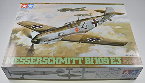 Tamiya 61050 1/48 Messerschmitt BF 109E E-3 Plastic Model Airplane Kit