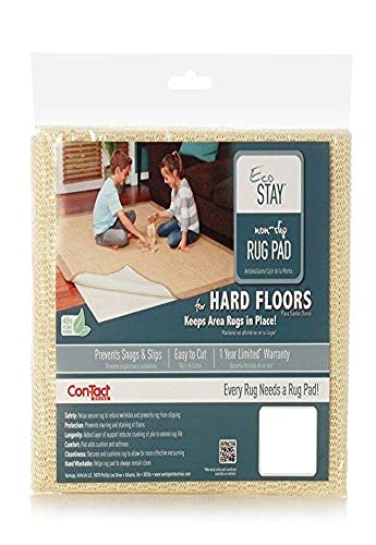Con-Tact Rug Pad 3x5, Non-Slip Area Rug Pad, Eco-Stay for Hard Floors