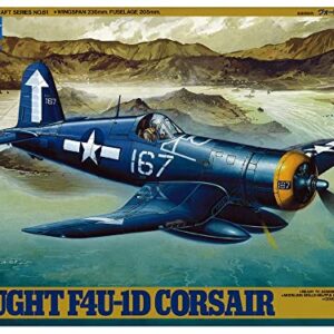 Tamiya 61061 1/48 Vought F4U-1D Corsair Plastic Model Airplane Kit