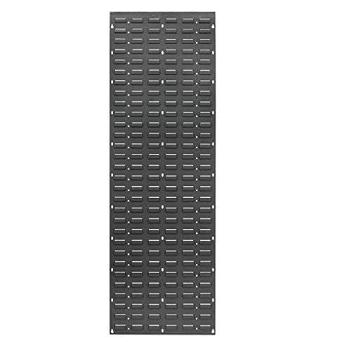 Quantum QLP-1861 Ultra Hanging Flat Louvered Panel, 18" Width x 61" Height, Gray, 250 lbs Load Capacity