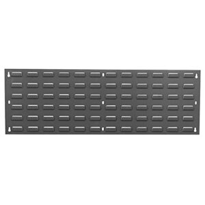 quantum storage systems, qlp-3612, louvered panel, 36 x 1/4 x 12 in,gray