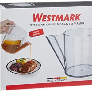 Westmark Fat-/Gravy Separator, 1 liter, Clear