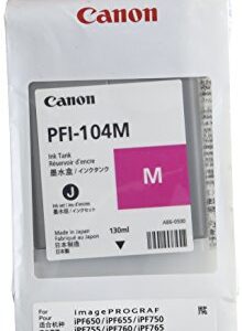 Canon CNM3631B001AA PFI-104M-MAGENTA Ink Tank 130ML