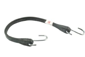 erickson (06704) 31″ long industrial epdm rubber tarp strap with metal hooks