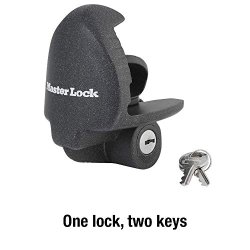 Master Lock 379ATPY Universal Trailer Hitch Lock , Black