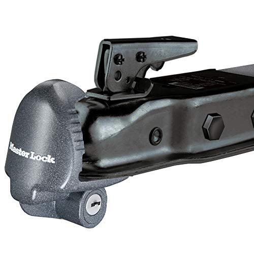 Master Lock 379ATPY Universal Trailer Hitch Lock , Black