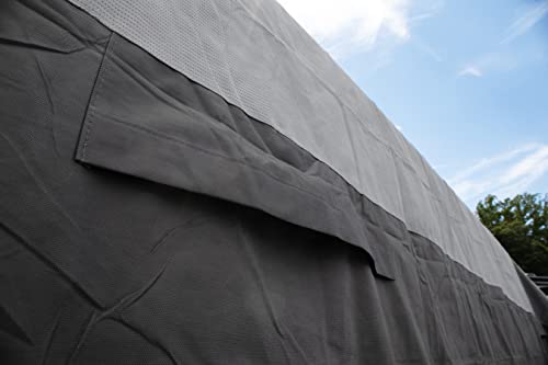 Camco ULTRAGuard RV Cover | Fits Pop-Up Campers 10 to 12-feet | Extremely Durable Design that Protects Against the Elements | (45762)