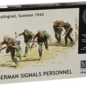 Master Box German Signals Personnel Stalingrad Summer 1942 (5) Figure Model Building Kits (1:35 Scale)
