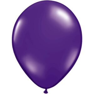 qualatex 11″ quartz purple latex balloons (100ct)
