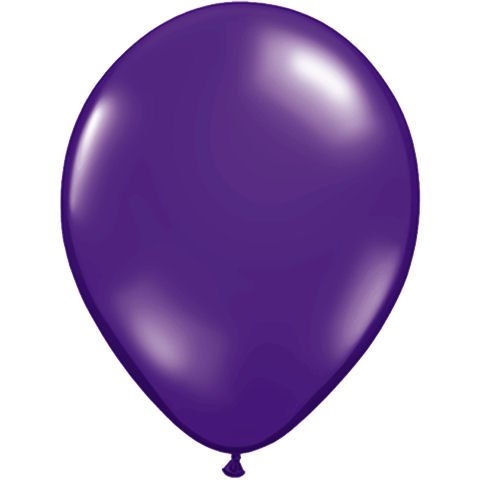 Qualatex 11" Quartz Purple Latex Balloons (100ct)