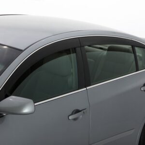 Auto Ventshade [AVS] Low Profile Ventvisor / Rain Guards | Smoke Color, 4 pc | 894001 | Fits 2006 - 2011 Honda Civic Sedan