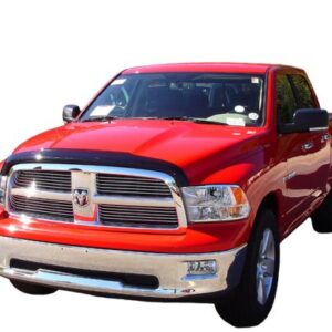 Auto Ventshade [AVS] Bugflector II Hood Shield for 2009 - 2018 Ram 1500, 2019 - 2023 Ram 1500 Classic Body (Excludes Sport/Rebel Models) | High Profile, Smoke, 1 pc. | 25045