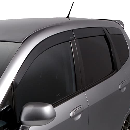 Auto Ventshade [AVS] Low Profile Ventvisor / Rain Guards | Smoke Color, 4 pc | 894004 | Fits 2007 - 2013 Cadillac Escalade EXT, 2007 - 2014 Cadillac Escalade ESV