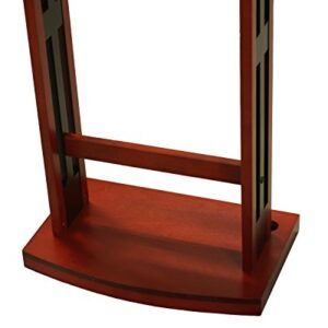 Proman Products Valet Stand, dark cherry (VL16201)