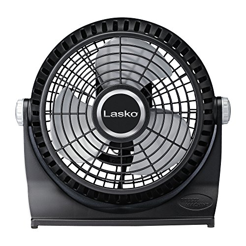 Lasko Breeze Machine Pivoting Floor/Table, 2-Speed, Black (507) Household Fans