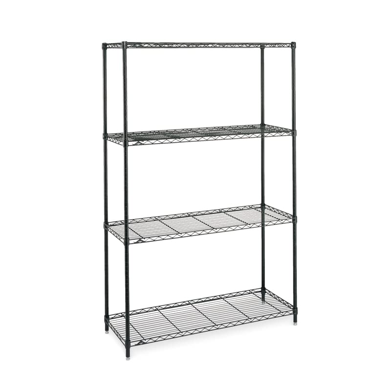 InterMETRO 18x36-Inch Shelf, Black